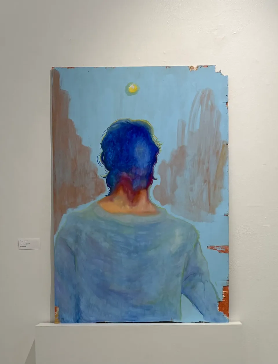 Artist at 22 (2026) — oil on wood