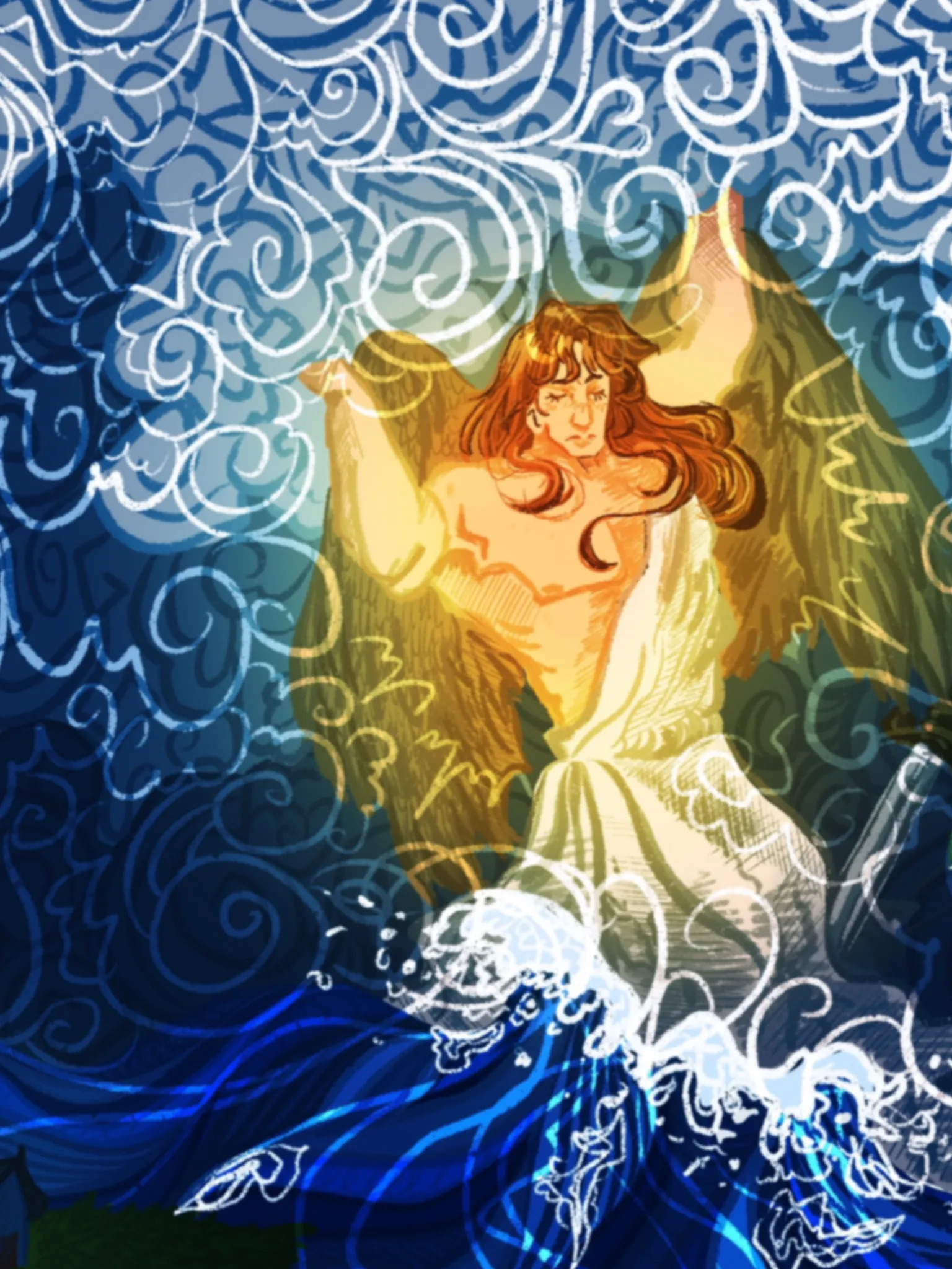 <em>Atlas in the Storm</em> (2024)<br>Digital illustration