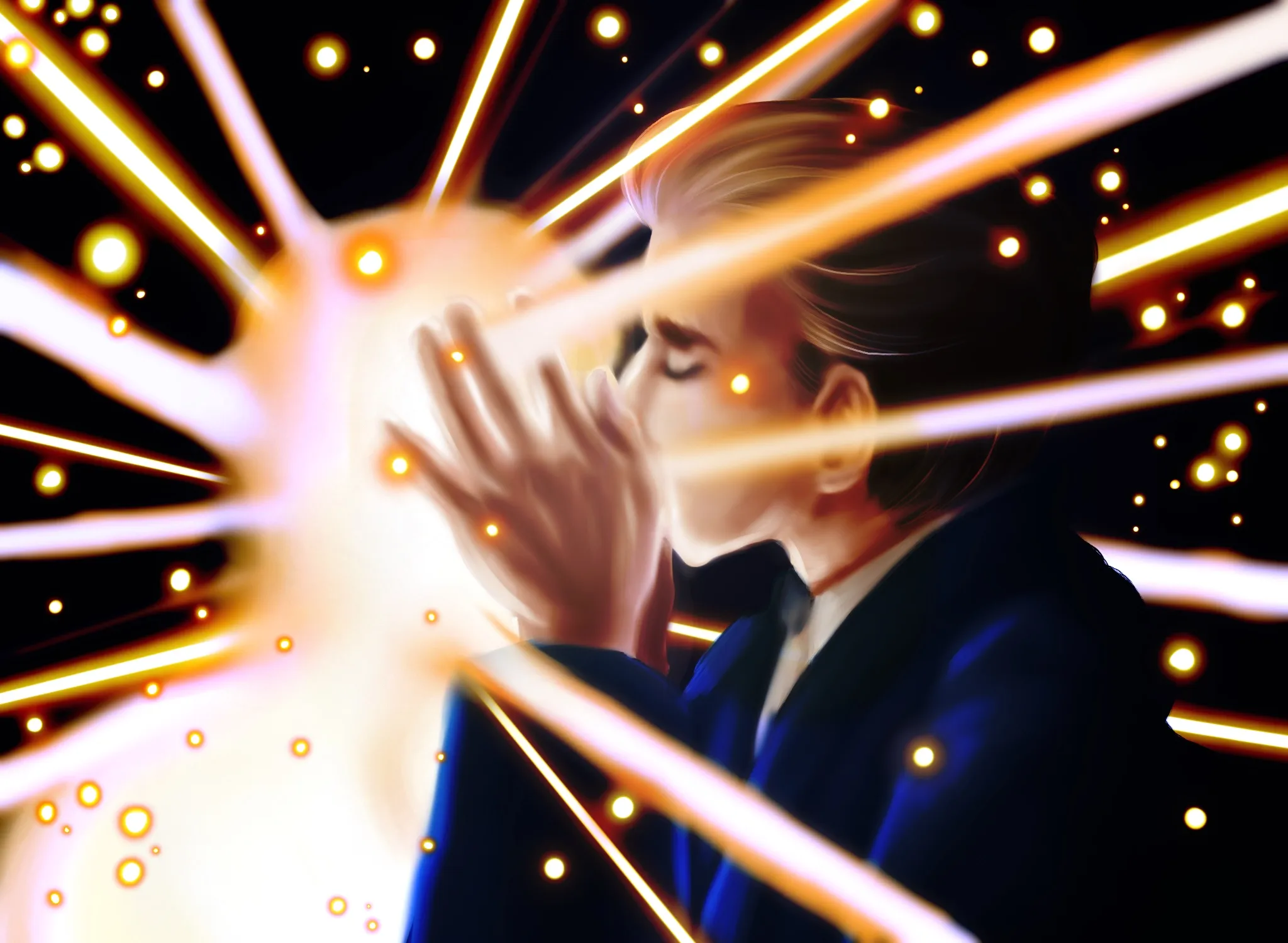 <em>Sunset</em> (2024)<br>Digital illustration